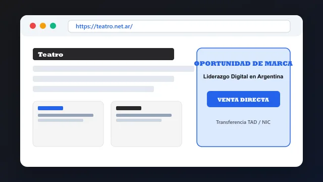 Modelo de aplicación comercial y proyectos digitales para teatro.net.ar